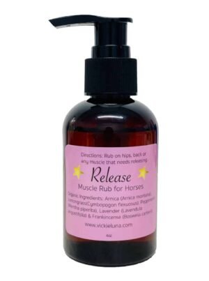 Horse Muscle Rub - Release Massage Oil - 4oz