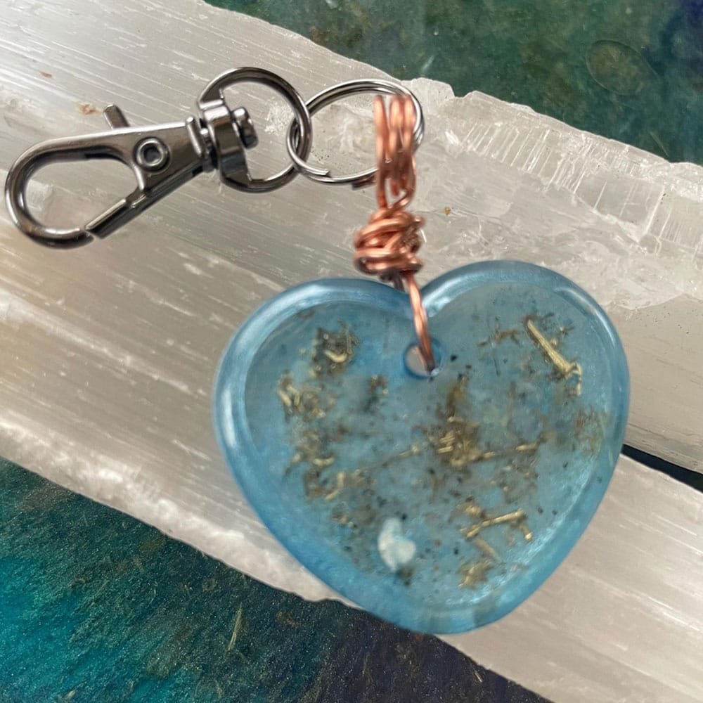 Heart Orgone Pet Tag - Image 2