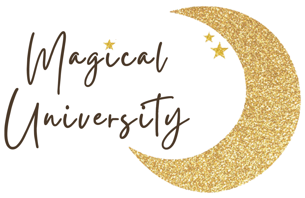 Magical University Dark Logo Text